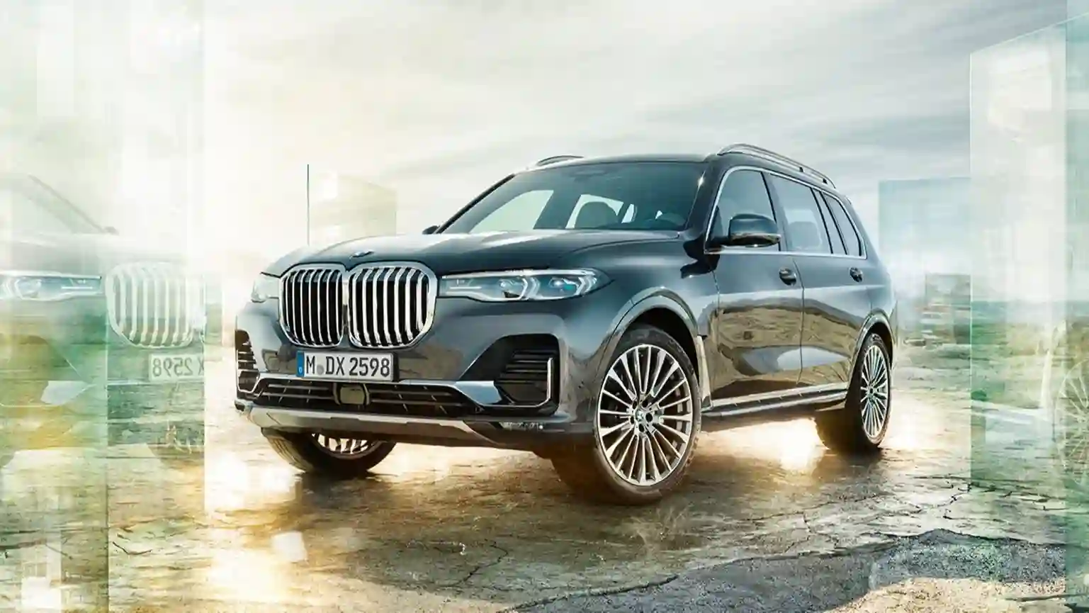 Впечатляющий BMW X7